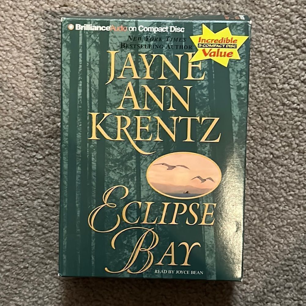 “Eclipse Bay” by Jayne Ann Krentz” Audiobook CD!